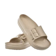 Klapki i japonki damskie - Klapki damskie BIG STAR NN274A666 beż - miniaturka - grafika 1