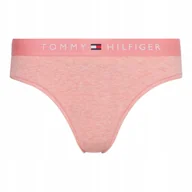 Majtki damskie - TOMMY HILFIGER BIKINI DAMSKIE MAJTKI 1P RÓZOWE r.XS - miniaturka - grafika 1