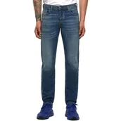 Spodnie męskie - Spodnie męskie jeansowe Diesel Larkee proste bawełniane-W30 - miniaturka - grafika 1