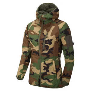Kurtka Helikon-Tex WOMEN'S WOLFHOUND Hoodie - US Woodland XS - Odzież taktyczna i umundurowanie - miniaturka - grafika 1