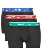 Majtki męskie - Nike Komplet 3 par bokserek Trunk 0000KE1008 Czarny - miniaturka - grafika 1