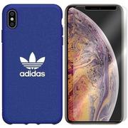 Etui i futerały do telefonów - Etui Do Iphone Xs Max Pokrowiec Case Adidas +Szkło - miniaturka - grafika 1