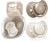 Smoczki uspokajające - Lovi Smoczek Dynamiczny Ortodontyczny Harmony Girl 2szt. 3-6m - miniaturka - grafika 1