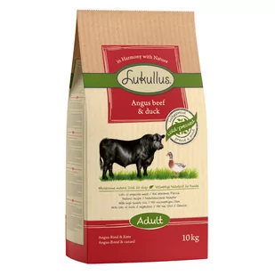 Lukullus Adult, wołowina angus i kaczka - 10 kg - Sucha karma dla psów - miniaturka - grafika 1