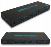 Kable - MATRIX HDMI 4x4 SWITCH SPLITTER HDCP PILOT FULL HD - miniaturka - grafika 1