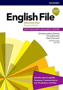 Oxford university press English File. 4th edition. Advanced Plus. Teacher''s Guide + Teacher''s Resource Centre - Książki do nauki języka angielskiego - miniaturka - grafika 1