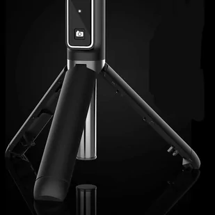 Uchwyt Selfie Stick Tripod P50 na telefon kijek do zdjęć + Pilot Bluetooth Czarny - Selfie stick - miniaturka - grafika 4