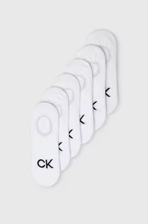 Skarpetki męskie - Calvin Klein skarpetki 6-pack męskie kolor biały 701220501 - grafika 1