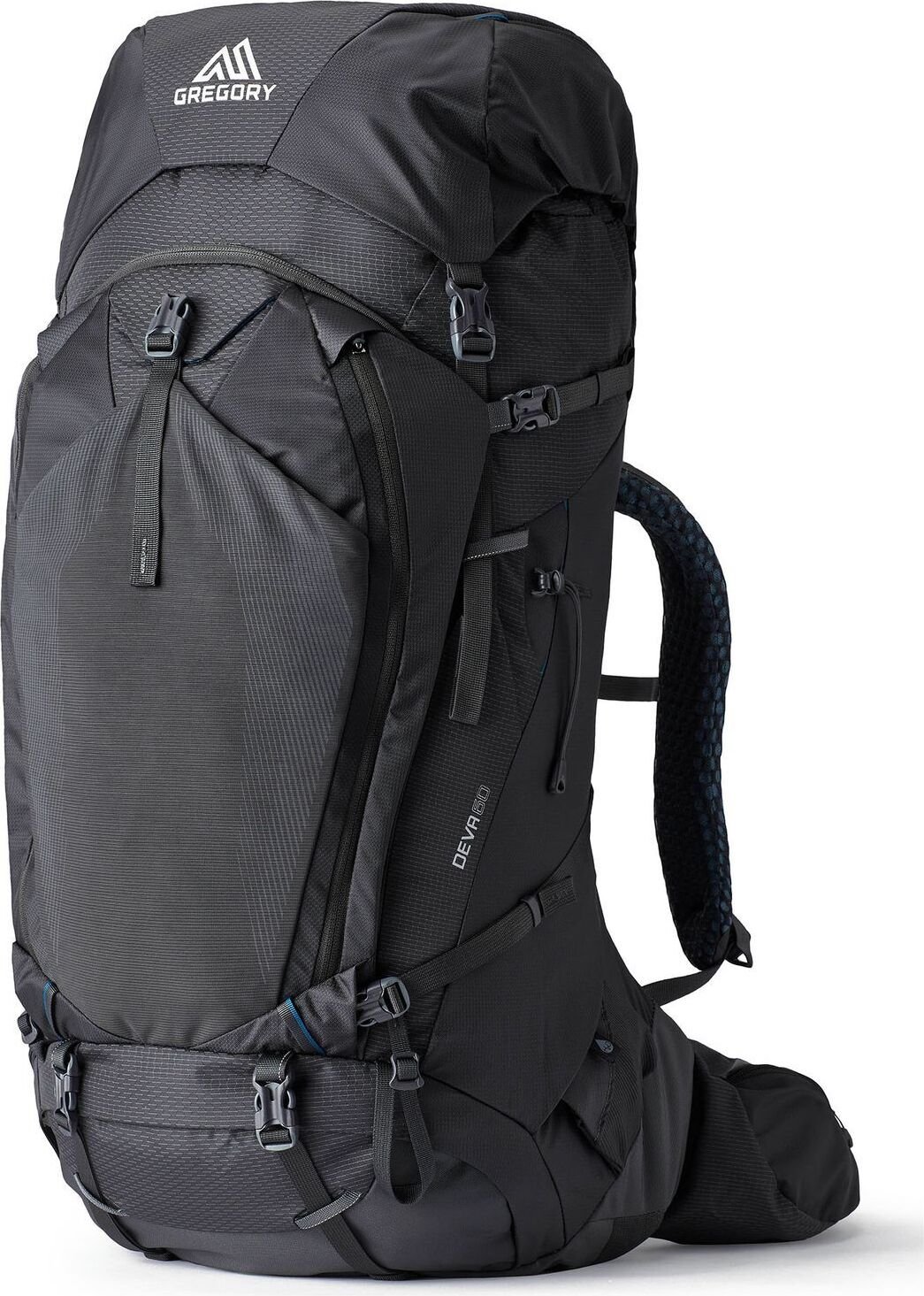 GREGORY plecak turystyczny Plecak Deva 60 Plecak Fog Grey ciemnoszary