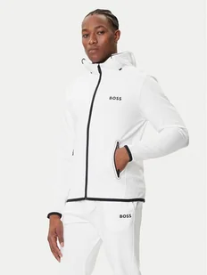 BOSS Bluza Sicon 50542948 Biały Regular Fit - Bluzy męskie - miniaturka - grafika 1