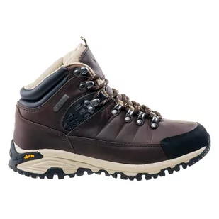 Damskie Buty HI-TEC LOTSE MID WP WO'S 84510-BROWN/BLK - Buty dla dziewczynek - miniaturka - grafika 1