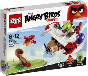 LEGO Angry Birds Atak Świnek samolot 75822 - Klocki - miniaturka - grafika 1