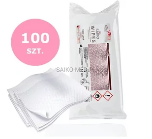 Chusteczki do dezynfekcji powierzchni SAIKO-MED Saiko Wipes, 100 szt. - Dezynfekcja - miniaturka - grafika 1