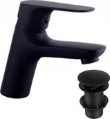 Baterie umywalkowe - Bateria umywalkowa Liveno Bateria umywalkowa stojąca Liveno SIGMA czarny - miniaturka - grafika 1