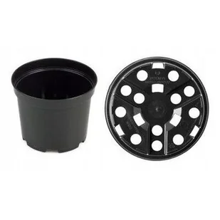 Doniczka produkcyjna 33 cm czarna - Donice - miniaturka - grafika 1