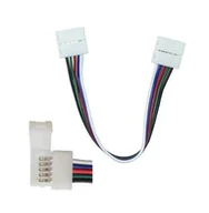 Taśmy LED - Konektor Złączka Taśm LED V-TAC Taśma-Przewód-Taśma do Taśm LED 5050 10mm RGBW V-TAC - miniaturka - grafika 1