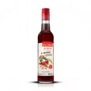 Premium Rosa Syrop z wiśni z goździkami i cynamonem Nasze Domowe 400 ml - Syropy i koncentraty owocowe - miniaturka - grafika 1