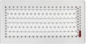 Kratki wentylacyjne - kratka wentylacyjna Trend KRVTZ 325 x 195 mm biała - miniaturka - grafika 1