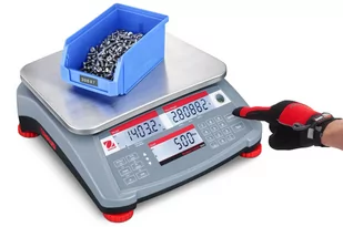 OHAUS Ranger Count 3000 RC31P30 30kg; 1g - licząca waga elektroniczna z akumulatorem - Wagi specjalistyczne - miniaturka - grafika 1