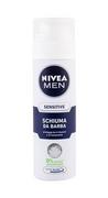 Kosmetyki do golenia - Nivea Nivea Men Sensitive pianka do golenia 200 ml dla mężczyzn 40716 - miniaturka - grafika 1