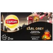 Herbata - Lipton Earl Grey Herbata czarna 75 g (50 torebek) - miniaturka - grafika 1