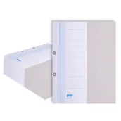 Pozostałe książki - Skoroszyty Bigo  z oczkiem A4 biały 250g  1/2 - miniaturka - grafika 1