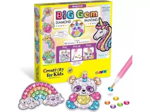 Haft Diamentowy Mozaika Diamentowa Naklejki Mozaika Bajkowe, Magiczne Postacie - Prace ręczne dla dzieci - miniaturka - grafika 1