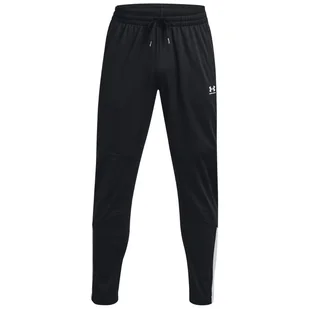 Męskie spodnie dresowe Under Armour Tricot Fashion Track Pant Rozmiar: XXL / Kolor: czarny - Spodnie sportowe męskie - miniaturka - grafika 1