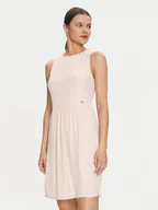 Sukienki - Armani Exchange Sukienka koktajlowa 6DYA06 YN5TZ 14BQ Écru Regular Fit - miniaturka - grafika 1