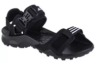 Sandały męskie - adidas Terrex Cyprex Ultra DLX Sandals HP8651, Męskie, sandały, Czarne - miniaturka - grafika 1