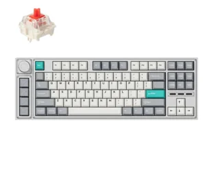 Keychron L3 X1 Lemokey Gateron Jupiter Red Knob HS - Klawiatury - miniaturka - grafika 1