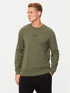 EA7 Emporio Armani Bluza 8NPM30 PJVRZ 1846 Zielony Regular Fit - Bluzy męskie - miniaturka - grafika 1