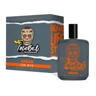 Wody i perfumy męskie - Saphir REBEL MEN Woda toaletowa URBAN, 100 ml 8424730023658 - miniaturka - grafika 1