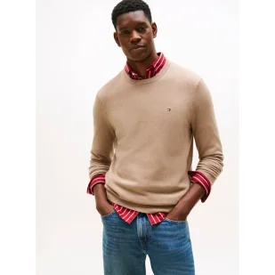 Tommy Hilfiger Sweter Regular Fit - Swetry męskie - miniaturka - grafika 1