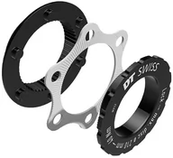 Hamulce rowerowe - DT Swiss DT Swiss MTB Adapter IS na 6 śrub, black  2020 Akcesoria do hamulców tarczowych 2160014600 - miniaturka - grafika 1