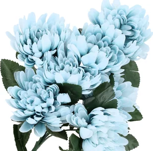 KWIATY SZTUCZNE CHRYZANTEMA bukiet do wazonu dekoracja na STROIK wiązankę - Sztuczne kwiaty - miniaturka - grafika 1