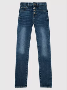 Guess Jeansy J1YA07 D46Q0 Granatowy Skinny Fit - Spodnie i spodenki dla chłopców - miniaturka - grafika 1