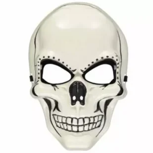 Maska Skeleton uniwersalny rozmiar - Dodatki do strojów karnawałowych - miniaturka - grafika 1