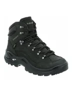 Buty trekkingowe damskie - LOWA Skórzane buty turystyczne "Renegade GTX Mid Ws" w kolorze czarnym - miniaturka - grafika 1