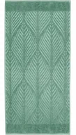 Ręczniki - Kleine Wolke Leaf Wegański Ręcznik do rąk zielony 50x100 cm ECO LIVING - miniaturka - grafika 1
