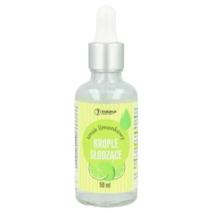 Aromat Zero Limonkowy bez dodatku cukru i tłuszczu 50ml - Dodatki do ciast w płynie, aromaty - miniaturka - grafika 1