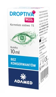 Droptiva plus 1% krople do oczu 10 ml - Suplementy diety - miniaturka - grafika 1