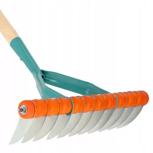 Aerator damski 168 x 35 cm, pomarańczowy - Grabie i motyki Aerator damski 168 x 35 cm, pomarańczowy - Grabie i motyki - miniaturka - grafika 1