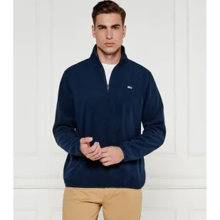 Tommy Jeans Polarowa bluza Regular Fit - Bluzy męskie - miniaturka - grafika 1
