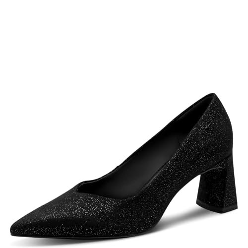 Tamaris Damskie czółenka 1-22453-45, Black Struct, 36 EU, Black Struct, 36 EU