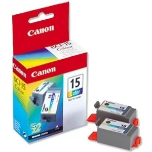 Canon BCI15C - Tusze oryginalne - miniaturka - grafika 1