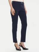 Spodnie damskie - Rinascimento Chinosy CFC0126225003 Granatowy Slim Fit - miniaturka - grafika 1