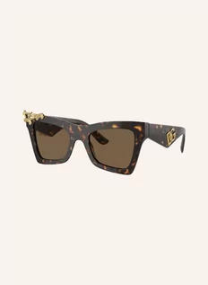 Okulary przeciwsłoneczne - Dolce & Gabbana Okulary Przeciwsłoneczne 0Dg4434 braun - grafika 1