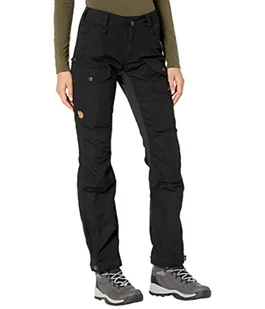 Fjallraven Fjallraven Damskie spodnie sportowe Vidda Pro Ventilated TRS W Reg Czarny 42 89330 - Spodnie damskie - miniaturka - grafika 1
