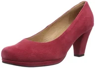 Czółenka - Andrea Conti 0596497021 damskie czółenka na platformie, czerwony - Czerwony czerwony 021-42 EU - miniaturka - grafika 1